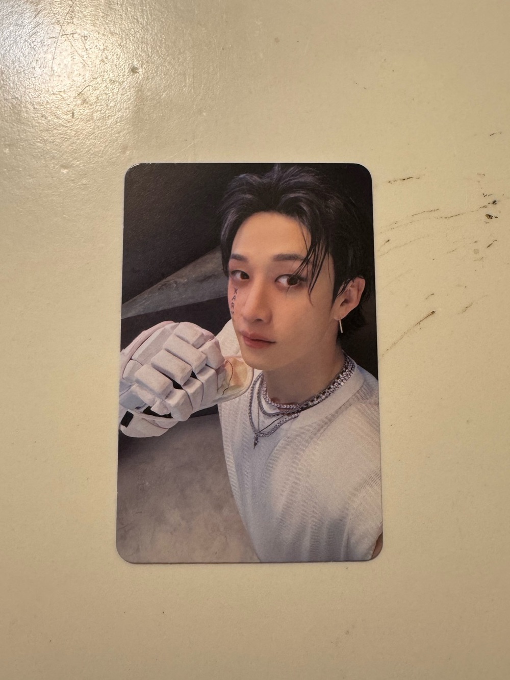 Stray Kids Bang Chan Karma Hooray Version Double Sided Photocard